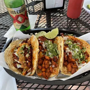 Chorizo and el pastor