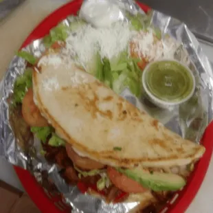 Fajita panini bread