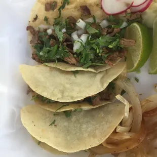 Steak tacos amazing