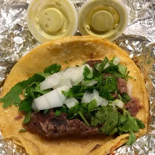 Taco de Cabeza (Cows Head Taco)