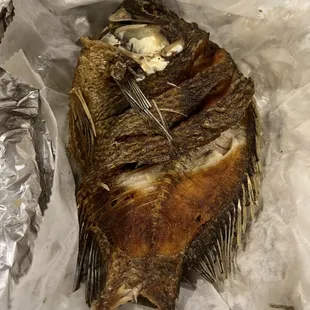 Mojarra frita