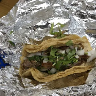 Carnitas taco.