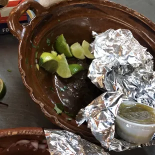  a plate of mexican food