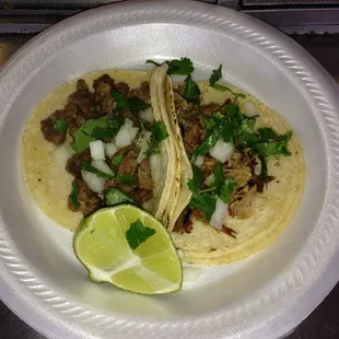 Carnitas &amp; Fajita tacos