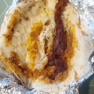 Worst tacos EVER!! I THOUGHT I bought them at Taco Cabana.  ALL TORTILLA  NOT WORTH THE MONEY.. SAVE YOURSELF THE TRIP AND HEADACHE