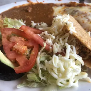 Combo plate.
