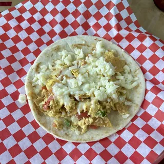 Migas Breakfast Taco