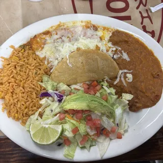 20. Crispy Taco Plate