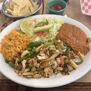 Chicken Fajita Plate