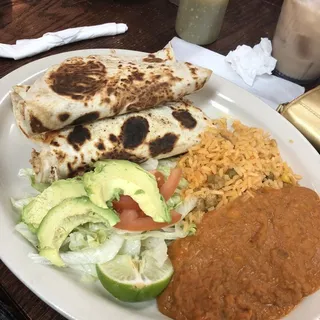 Quesadilla Fajita de Pollo