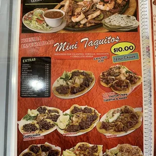 Menu page 5