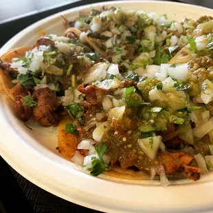 And I still hear your voice within my ear Gotta remind myself it's not sincere  Al Pastor &amp; Lengua Tacos from #taqueriadeanda