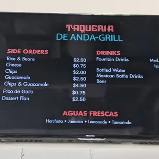 Menu as of June 22, 2021: Part 2