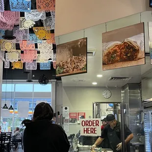 a woman preparing food