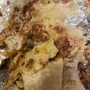 This is cheese not rice that your looking at !!