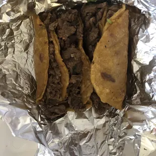 Bistek tacos from combo especial