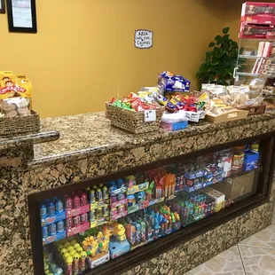 Candy counter