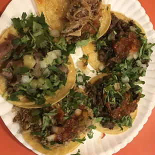Assad's, carnitas and lengua
