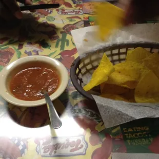 Salsa and Chips