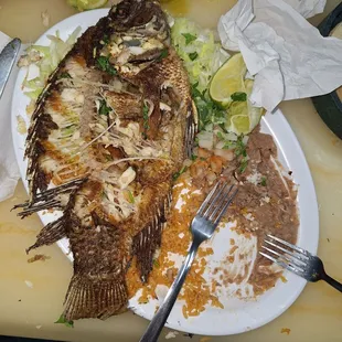 Bony fish lol obviously delicious