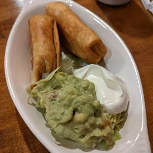 Small chimichangas