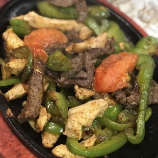 Fajitas house favorite