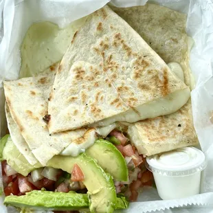 Plain Quesadillas