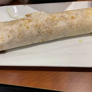Build your own burrito ( kind of huge!)