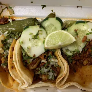 Tacos al pastor. Delicious