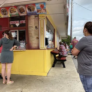Long lines most any time of day!  Very Good Food.