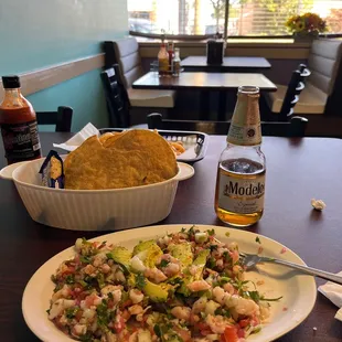 Shrimp ceviche ( Chico size)