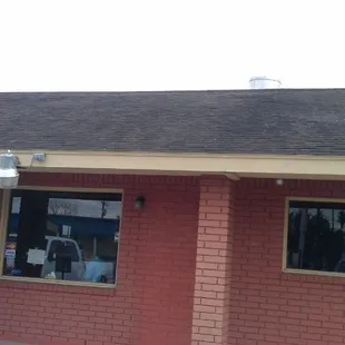 the outside of the building