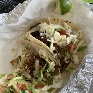 Tacos de fajitas i asada