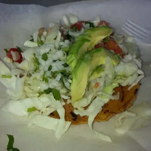 Ceviche Tostada