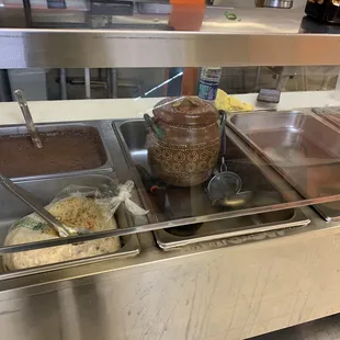 Their beans left out?