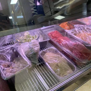 Their raw stuff with some fresh things?