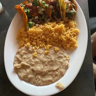 Birria Tacos with Two Sides