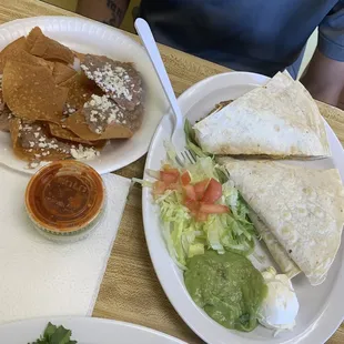 Chicken Queso Quesadilla Delicious!