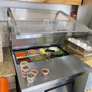 Salsa bar