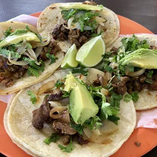 4 Tacos de Fajita