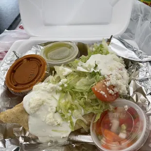 Deep-fried quesadilla