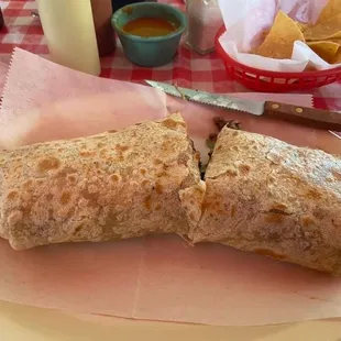 California Fajita burrito