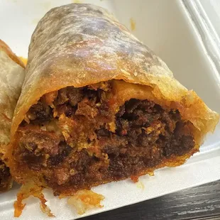 Chorizo and egg burrito AWFUL