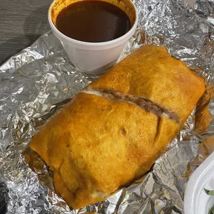 Birria burrito