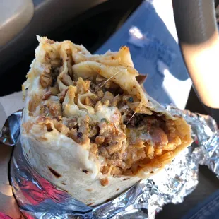 Super chicken burritos are bomb! Always stop here when I come back to the Bay Area