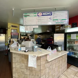 sushi and sashimi, interior