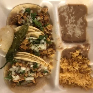 #1 Taco plate