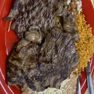 Carne Asada Plate