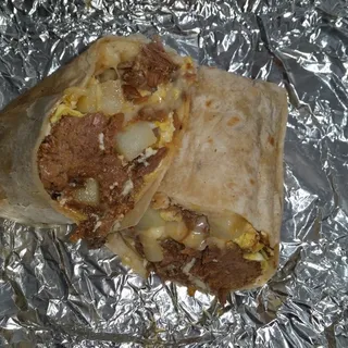 Huevo con Machaca Breakfast Plate