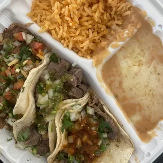 3 Taco Plate
